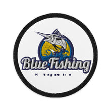 Load image into Gallery viewer, Blue Fishing Accesories Embroidered Patches