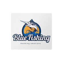 Load image into Gallery viewer, Blue Fishing Gaming mouse pad