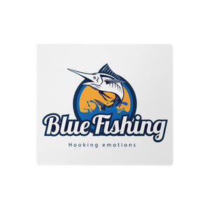 Blue Fishing Gaming mouse pad