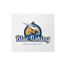 Load image into Gallery viewer, Blue Fishing Gaming Mouse Pad