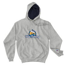 Load image into Gallery viewer, Blue Fishing Sweater Champion Hoodie