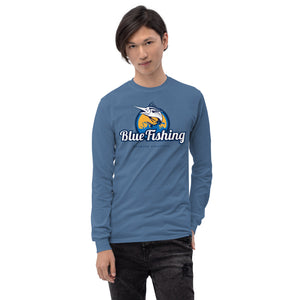 Blue Fishing Shirt Men’s Long Sleeve