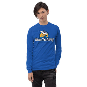 Blue Fishing Shirt Men’s Long Sleeve