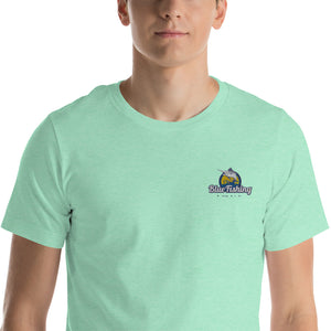 Blue Fishing T-Shirt Short-Sleeve Unisex