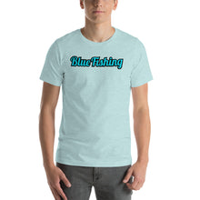 Load image into Gallery viewer, Blue Fishing T-Shirt Short-Sleeve Unisex Man Woman