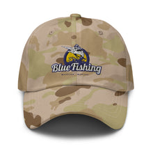 Load image into Gallery viewer, Blue Fishing Hat Cap Multicam Dad Military