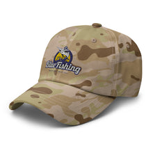 Load image into Gallery viewer, Blue Fishing Hat Cap Multicam Dad Military