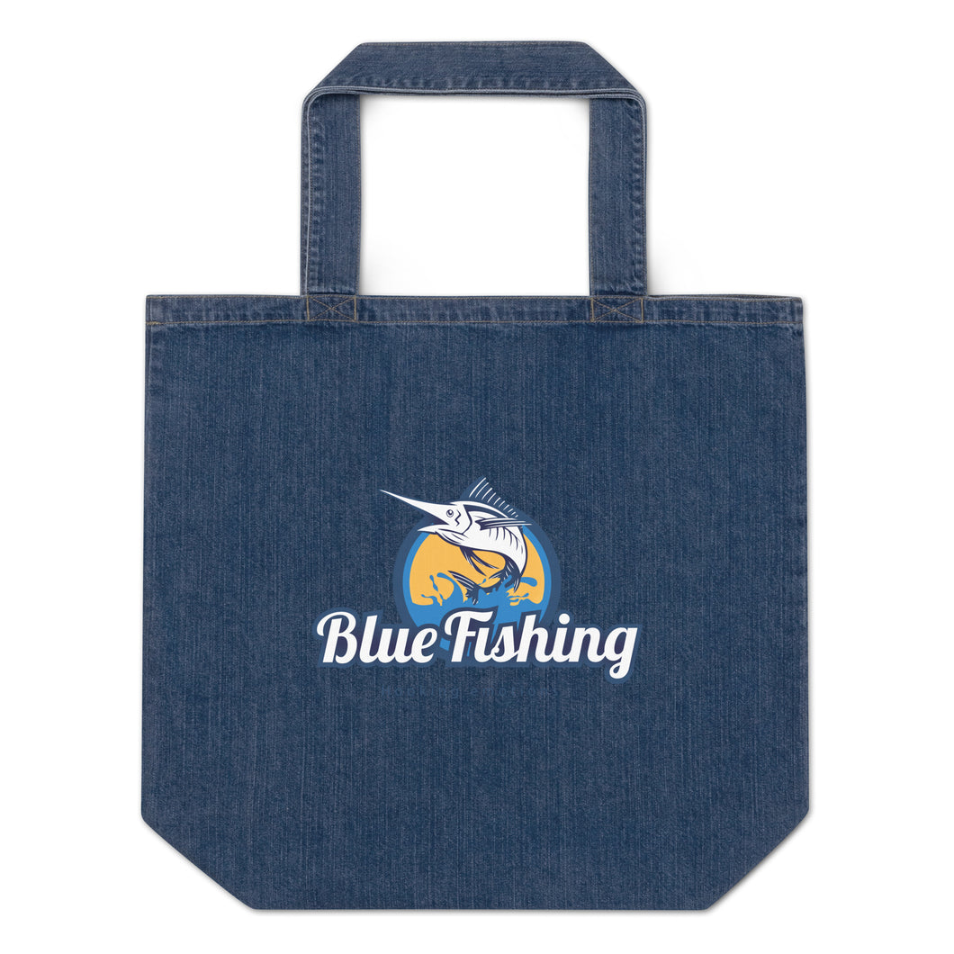 Blue Fishing Bag Organic Denim Tote