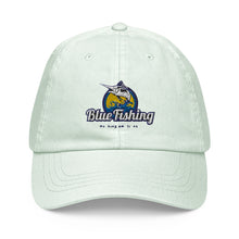 Load image into Gallery viewer, Blue Fishing Hat Cap Pastel Baseball Hat