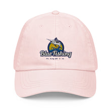 Load image into Gallery viewer, Blue Fishing Hat Cap Pastel Baseball Hat