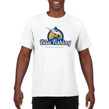 Load image into Gallery viewer, Blue Fishing Performance Unisex Crewneck T-shirt