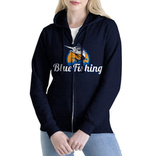 Load image into Gallery viewer, Blue Fishing Sweater Unisex hoodie