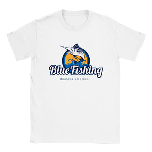 Blue Fishing Classic Unisex Crewneck T-shirt