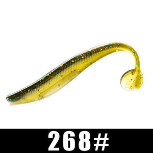 FISH KING Fishing Lure Soft Lure Shad Silicone Bait 90mm 120mm 160mm T-tail Wobblers Swimbait Odor Attractant Artificial Bait