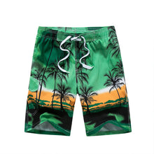 Load image into Gallery viewer, Sunga masculina Summer Beach Short Men Board shorts Fitness Breathable Casual tree print Shorts Men  Plus Size M-6XL