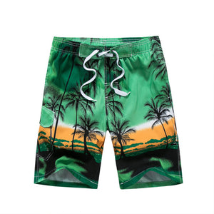 Sunga masculina Summer Beach Short Men Board shorts Fitness Breathable Casual tree print Shorts Men  Plus Size M-6XL