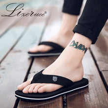 Load image into Gallery viewer, New Arrival Summer Men Flip Flops High Quality Beach Sandals Anti-slip Zapatos Hombre Casual Shoes Wholesale A10