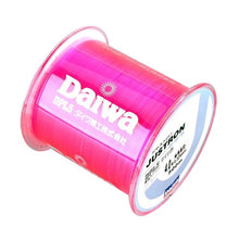 Load image into Gallery viewer, 500m Daiwa Fishing Line Justron Nylon Super Strong Wear-resistant 2LB - 40LB 7 Colors Japan Road pole nylon line for sea poles