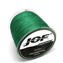 Load image into Gallery viewer, JOF 500M 300M 100M Multicolour PE Braided Wire 8/4 Strands Multifilament Japanese Fishing Line