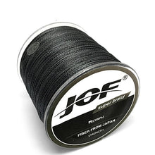 Load image into Gallery viewer, JOF 500M 300M 100M Multicolour PE Braided Wire 8/4 Strands Multifilament Japanese Fishing Line