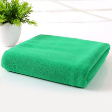 Load image into Gallery viewer, Big Soft Microfiber Bath Beach Towels Quick-Dry Microfiber Sports Swim Travel Camping Solid Compressed Roll Towels