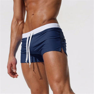 Swimwear Men Breathable Men's Swimsuits Trunks Boxer Briefs Sunga SwimSuits Maillot De Bain Beach Shorts New Fashion