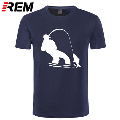 REM Authentic Tees Short-Sleeved Cloth Design Swag Fly Fishinger Fisherman Men Ali Shirt Nice T Shirts For Men