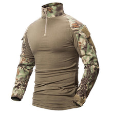 Load image into Gallery viewer, 9 Colors Outdoor Fishing Sports T-shirt Men Long Sleeve Hunting Tactical Military Army Shirts Uniform Hiking Breathable Clothing