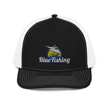 Load image into Gallery viewer, Blue Fishing Hat Cap Trucker
