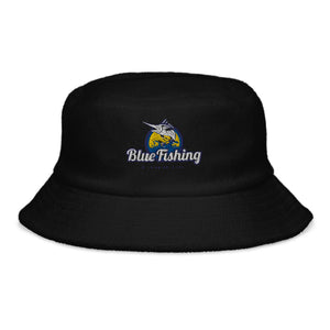 Blue Fishing Hat CapTerry Cloth Bucket