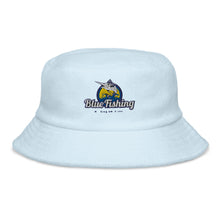 Load image into Gallery viewer, Blue Fishing Hat CapTerry Cloth Bucket