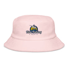 Load image into Gallery viewer, Blue Fishing Hat CapTerry Cloth Bucket
