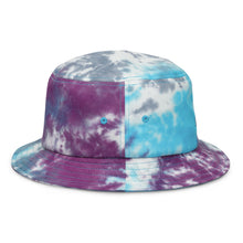 Load image into Gallery viewer, Blue Fishing Hat Cap Tie-Dye Bucket