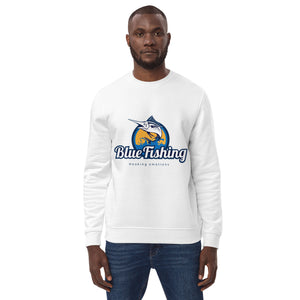Blue Fishing Sweater Unisex eco sweatshirt