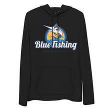 Load image into Gallery viewer, Blue Fishing Sweater Unisex Lightweight Hoodie