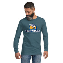 Load image into Gallery viewer, Blue Fishing Shirt Unisex Long Sleeve Tee