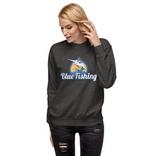 Load image into Gallery viewer, Blue Fishing Sweater Unisex Premium Sweatshirt