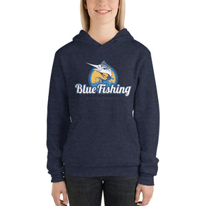 Blue Fishing Sweater Unisex hoodie
