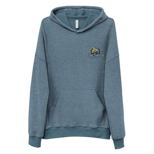 Blue Fishing Sweater Unisex sueded fleece hoodie